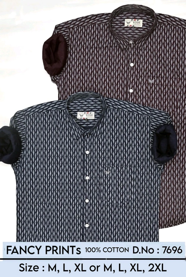 FANCY PRINT : 7696 - M L XL XXL COLOURS : 2
