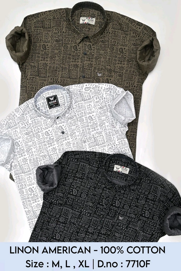 LINON AMERICAN COTTON : 7710F - M L XL COLOURS : 3