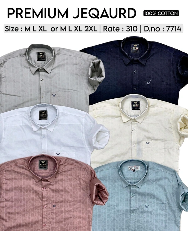 PREMIUM JEQAURD : 7714 - M L XL XXL COLOURS : 6