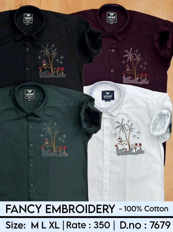 Fancy Embroidery  : 7679 - M L XL COLOURS : 4