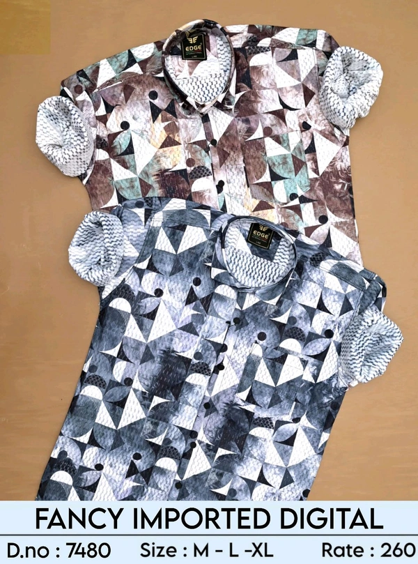 FANCY IMPORTED DIGITAL : 7480 - M L XL COLOURS : 2