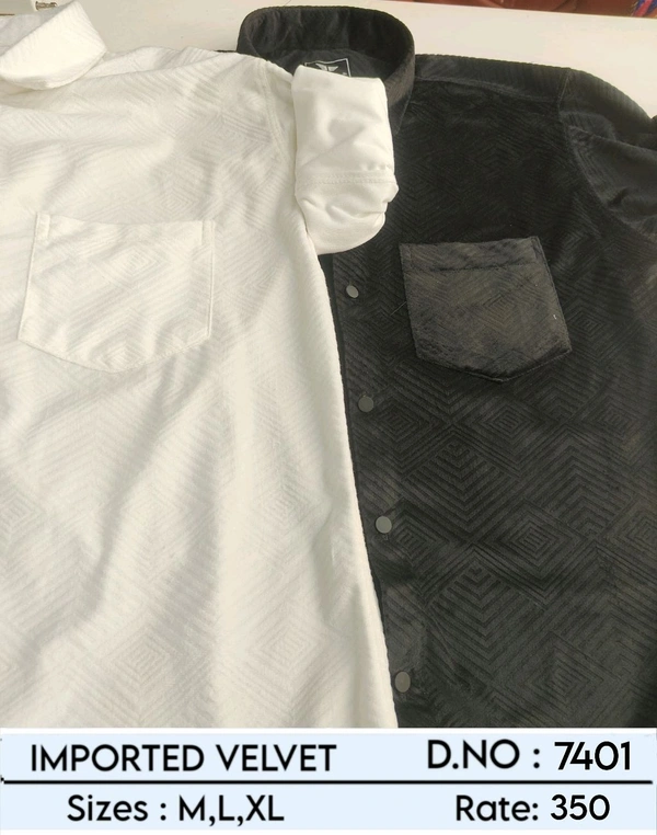 IMPORTED VALVET : 7401 - M L XL COLOURS : 2