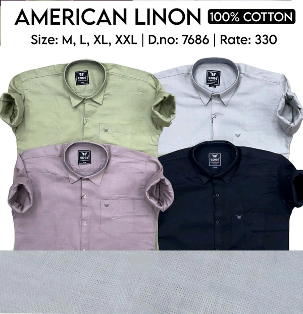 AMERICAN LINON  : 7686 - M L XL XXL COLOURS : 4
