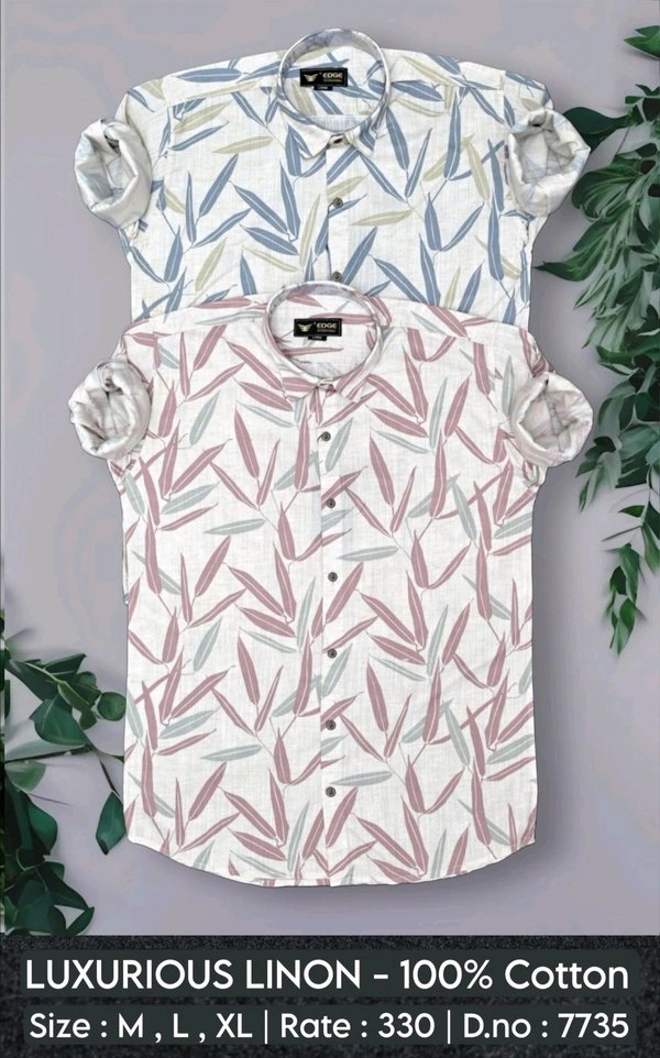 LUXURIOUS LINON : 7735 - M L XL COLOURS : 2