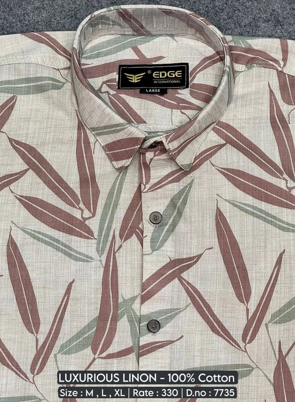 LUXURIOUS LINON : 7735 - M L XL COLOURS : 2