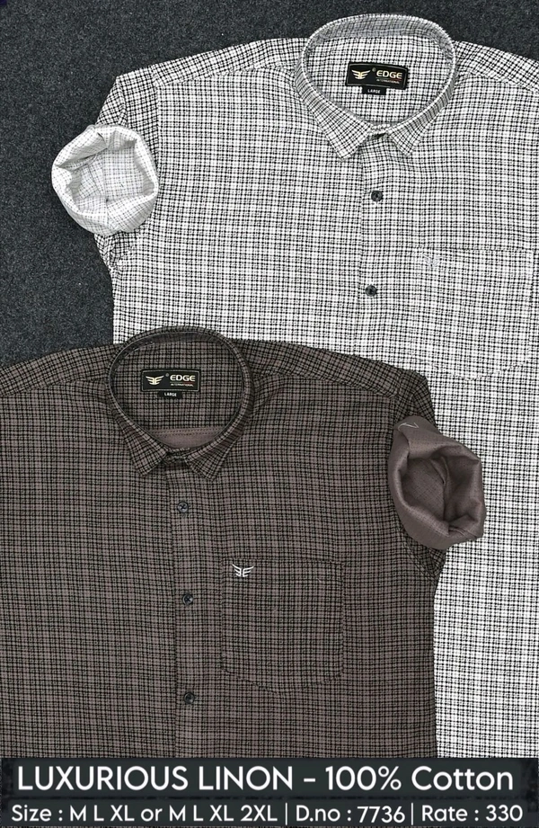 LUXURIOUS LINON : 7736 - M L XL COLOURS : 2