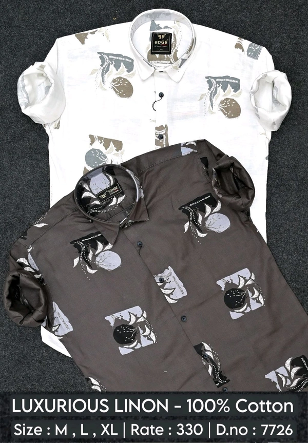 LUXURIOUS LINON : 7726 - M L XL COLOURS : 2