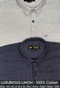 LUXURIOUS LINON : 7767 - M L XL XXL COLOURS : 2