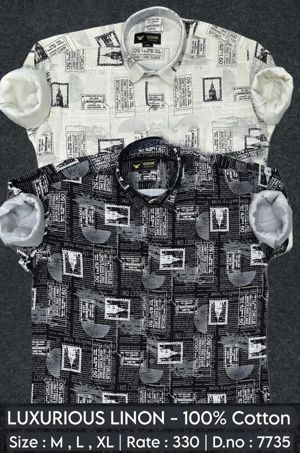 LUXURIOUS LINON : 7735 - M L XL COLOURS : 2