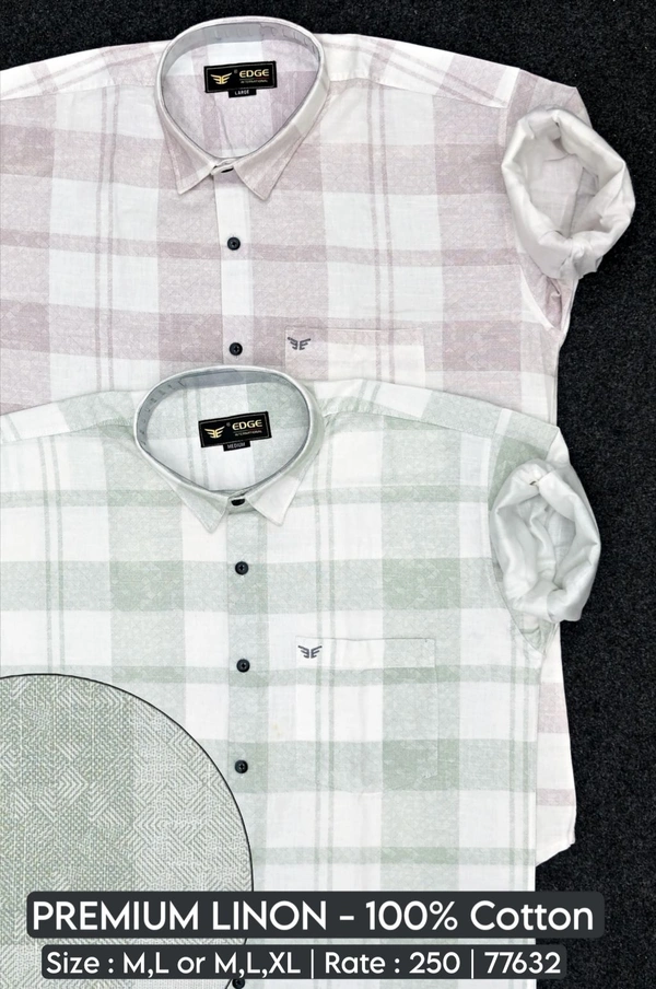 PREMIUM LINON : 77632 - M L XL COLOURS : 2