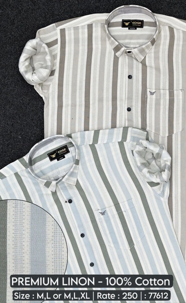 PREMIUM LINON : 77612 - M L XL COLOURS : 2