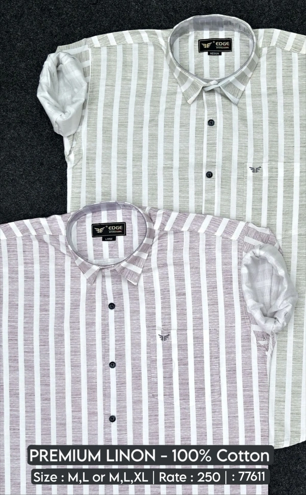 PREMIUM LINON : 77611 - M L XL COLOURS : 2