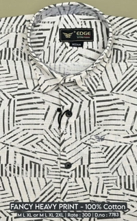 FANCY HEAVY PRINT : 7783 - M L XL COLOURS : 2