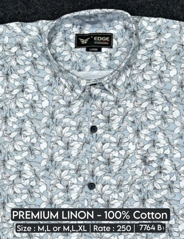 PREMIUM LINON : 7764 - M L XL COLOURS : 1