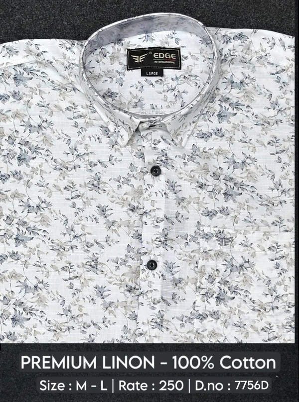 PREMIUM LINON : 7756D - M L COLOURS : 1