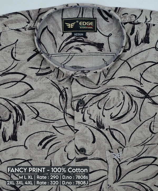 FANCY PRINT : 7808 - 2XL 3XL 4XL COLOURS : 2