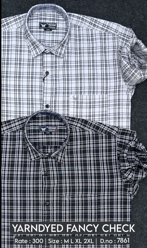 YARNDYED FANCY CHECK  : 7861