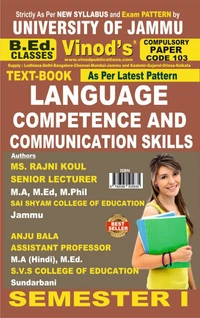 Vinod JAMMU B.Ed. SET SEM-1 All Compulsory Subject Textbooks (English Medium) JAMMU UNIVERSITY - Vinod Publications ; CALL 9218-21-9218