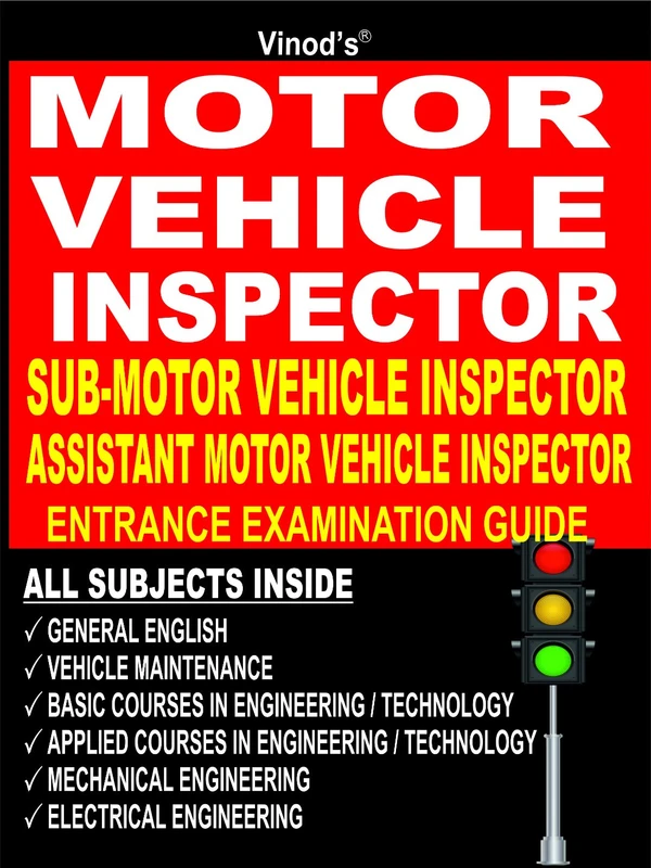 Vinod Motor Vehicle Inspector Vinod Publications ; VINOD PUBLICATIONS ; CALL 9218219218