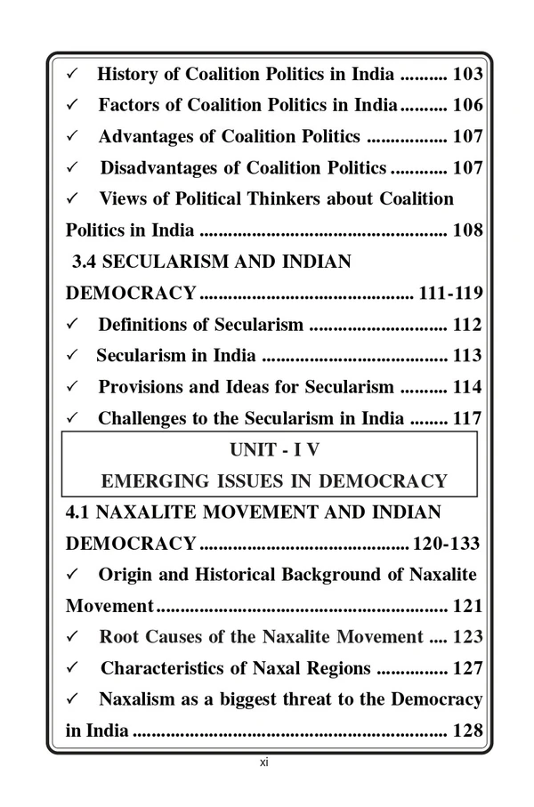 Vinod JAMMU B.A. 3rd Sem - Functioning of Indian Democracy (Understanding Indian Democracy) Codes: UMJPST 303, UMIPST 304 (As Per JAMMU UNIVERSITY Under NEP 2020) - VINOD PUBLICATIONS ; CALL 9218-21-9218 - Murtaza Ahmed, Zain Bin Hussain Batt, Jahangeer Ahmad Bhat, 978-93-95505-71-0