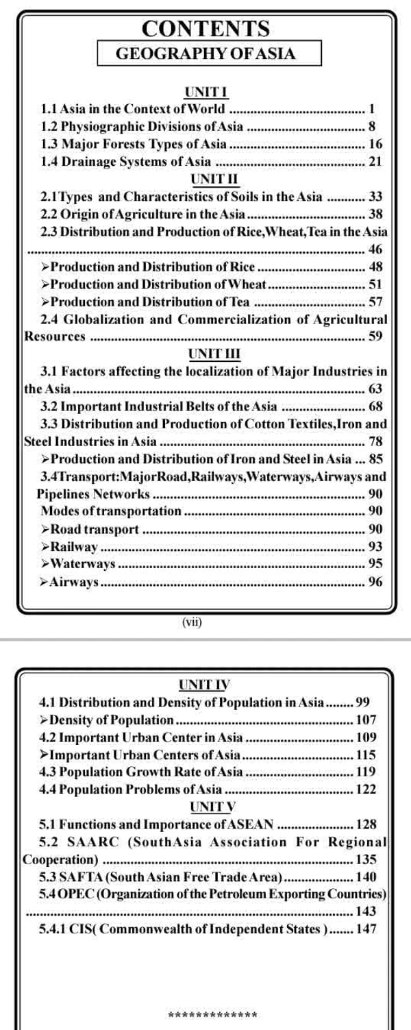 Vinod JAMMU B.A / B.Sc. 6th Sem (CBCS) - GEOGRAPHY OF ASIA THROUGH MAPS / Field Study and Field Report ; Codes: UGOTE 601, UGOPE 602 (As Per JAMMU UNIVERSITY Under NEP20) - VINOD PUBLICATIONS ; CALL 9218-21-9218 - Anzar Ahmed Khokhar, Priya Jyoti, 978-93-95505-86-4