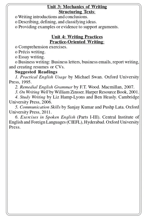 Vinod Publications COMMUNICATION ESSENTIALS (B.Tech 1st Year) P.T.U. - Dr. Mohinderpal Kaur Sandhu - Dr. Mohinderpal Kaur Sandhu