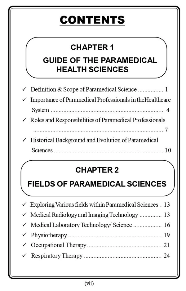 Vinod Publications A CAREER IN ALLIED HEALTH SCIENCES (Sahil Ahmad Khan) - Sahil Ahmad Khan, 978-93-95505-79-6