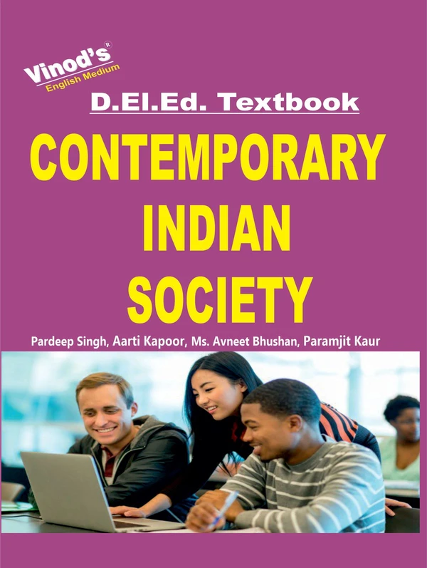 Vinod D.El.Ed. Book (E)  Contemporary Indian Society