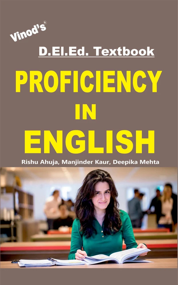 Vinod D.El.Ed. Book (E)  Proficiency in English