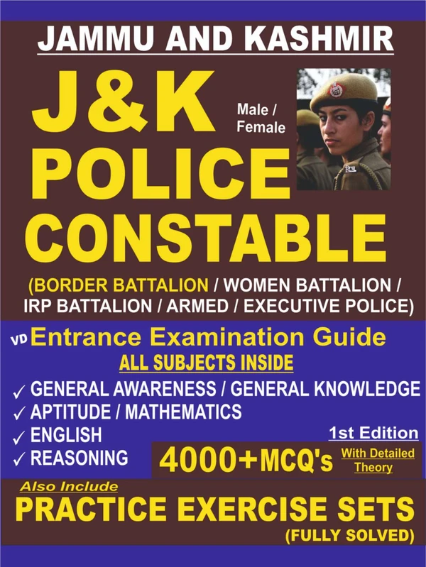 Vinod JK Police Constable Book ; VINOD PUBLICATIONS ; CALL 9218219218