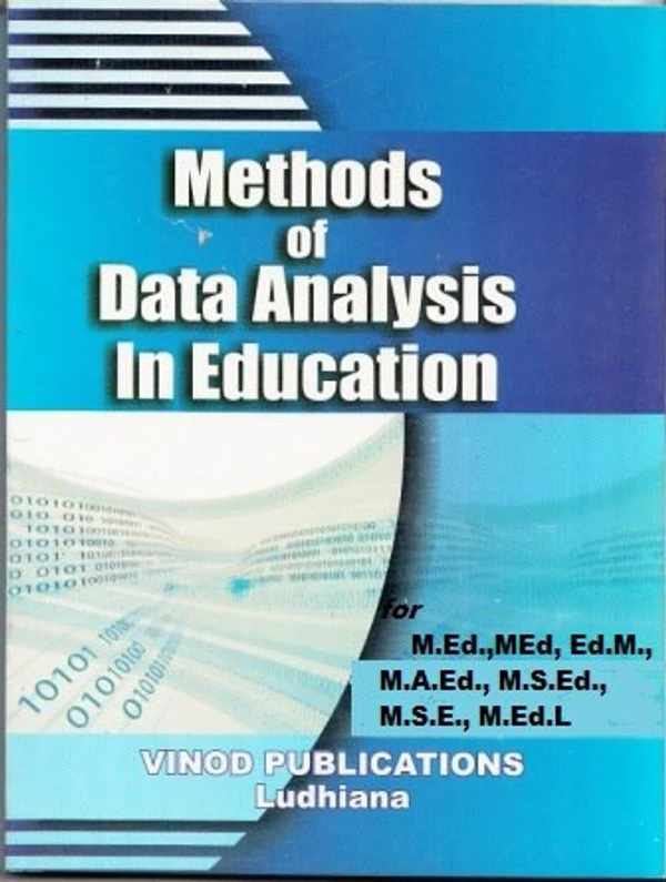 Vinod Methods of Data Analysis In Education Book