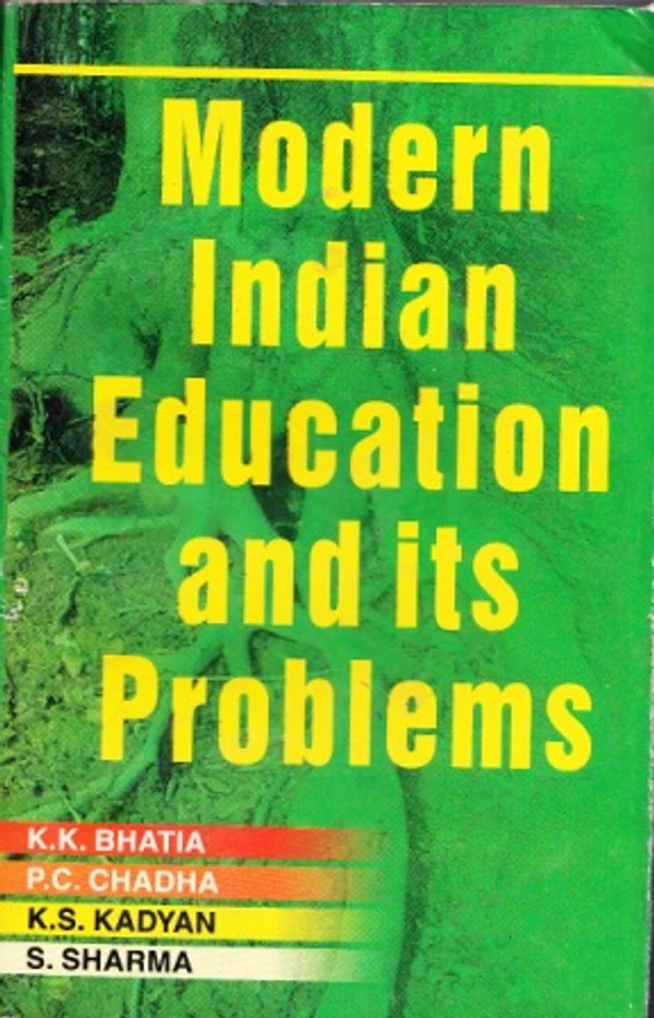 Vinod Modern Indian Education and Its Problems Book