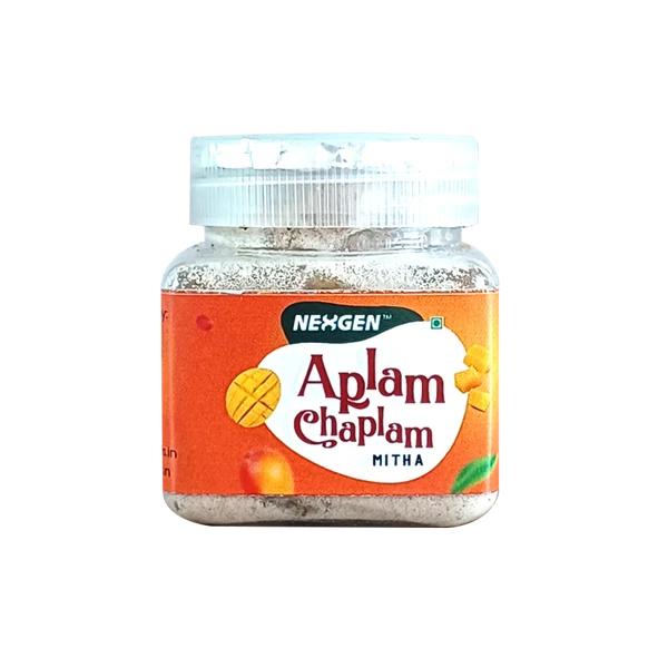 Nexgen Combo Aplam Chaplam (Mitha), Ber Goli, Dalwant , Disco Saunf (Moori) (Small Pack of 4) - 190 GM