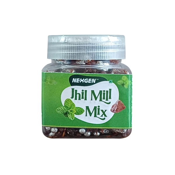 Nexgen Combo Nimbu Ajwain , Hing Peda, Jhil Mill Mix , Disco Saunf (Small Pack of 4) - 200 GM