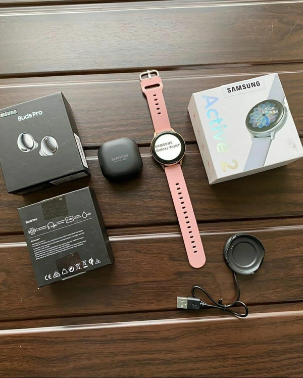  Combo Samsung Active 2 & samsung Galaxy Buds