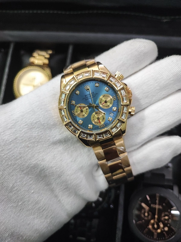 Rolex Blue Dial Diamond 