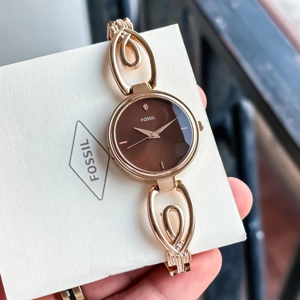 Fossil Womens Rose Collection - Brown
