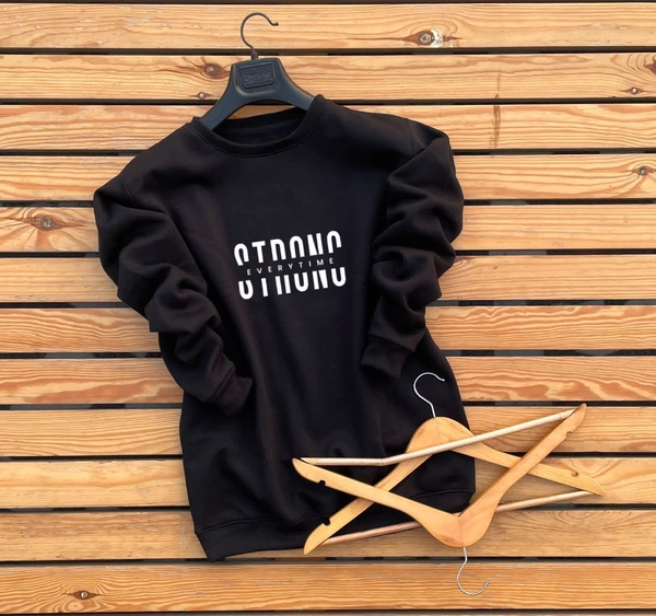 Full Sleeve Sweat Shirts - Black, L