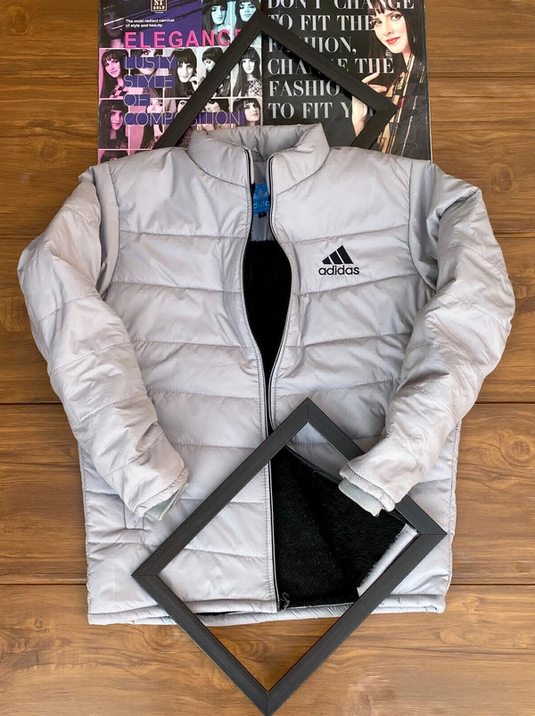 Adidas Fluffy Jackets - Gray, Xl