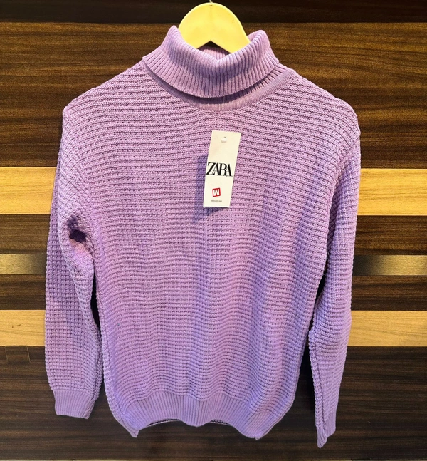 Zara High Neck Pull Over - Blush Pink, Xxl