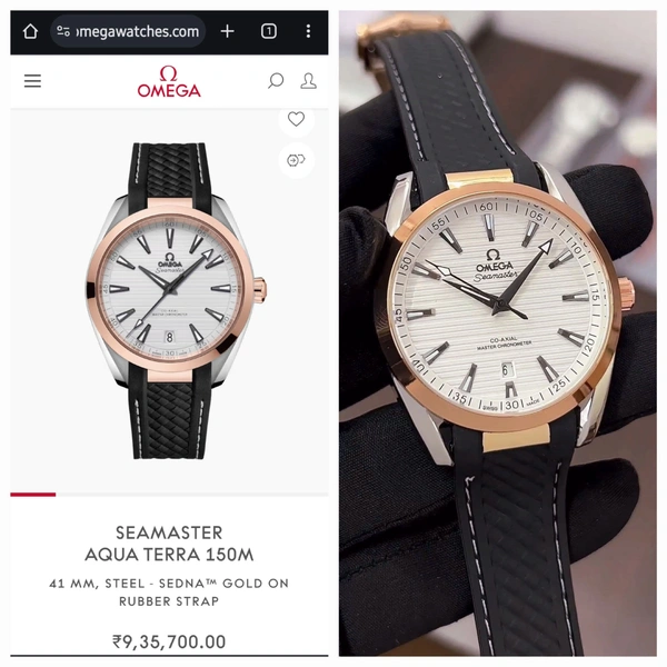Omega-Model Seamaster AquaTerra 150mm Series