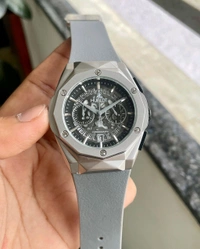 Hublot Skeleton Dial |7AA | All Chrono Working |Luxurybrandzone 