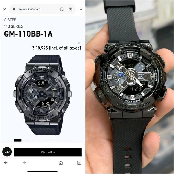 Model - GM-110BB-1A|7AA Premium Quality |Luxurybrandzone 