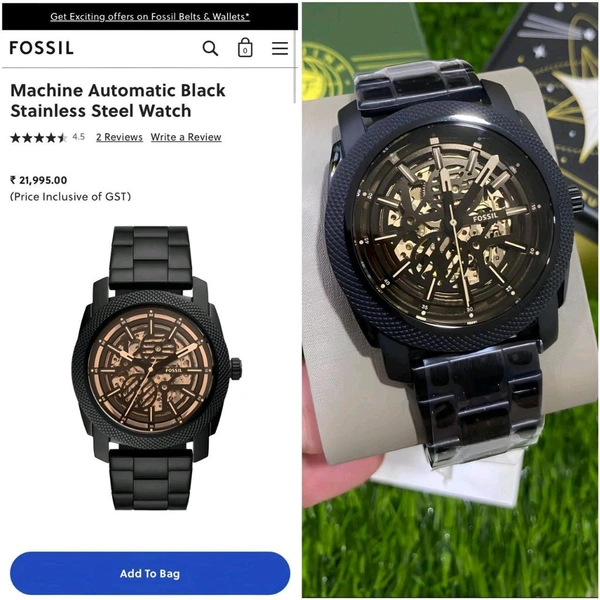 Fossil (Automatic )Luxurybrandzone 