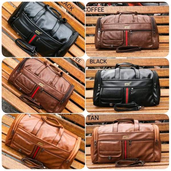 Mont Blanc  |  Leather Bags.  | Luxurybrandzone |