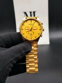 Boss |All Chrono Working |Date Working |quartz Machinary |Luxurybrandzone 