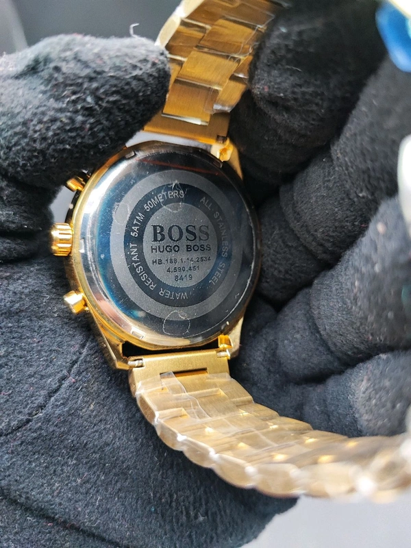 Boss |All Chrono Working |Date Working |quartz Machinary |Luxurybrandzone 