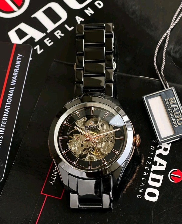 Rado  |7AAA Premium Quality | Fully Automatic |1st Copy |LUXURYBRANDZONE 