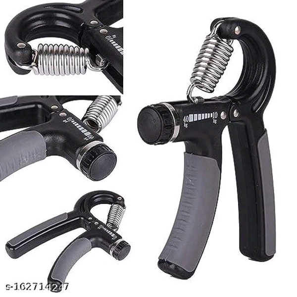 Adjustable Hand Grip Strengthener Hand Gripper for Men & Women for Gym Workout & Home Use.(Forearm Exercise Equipment/Wrist Excercise Equipment)Name: Adjustable Hand Grip Strengthener Hand Gripper for Men & Women for Gym Workout & Home Use.(Forearm Exercise Equipment/Wrist Excercise Equipment)Net Quantity (N): 1Adjustable Hand Grip Strengthener Hand Gripper for Men & Women for Gym 
