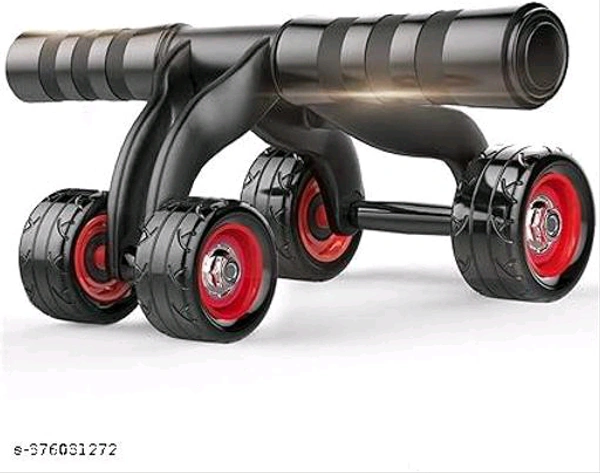 Coutrue 4 Ab Wheel with Kneel Pad Ab Roller for Abs Workout with Foam Grip Handles A Abdominal Roller Wheel for Beginners to Reduce BellyName: Coutrue 4 Ab Wheel with Kneel Pad Ab Roller for Abs Workout with Foam Grip Handles A Abdominal Roller Wheel for Beginners to Reduce BellyMaterial: PVCHeight: 10cmWidth: 7cmNet Quantity (N): 1Slip-Resistant Push Up Bars:-  Push Up Bars are st